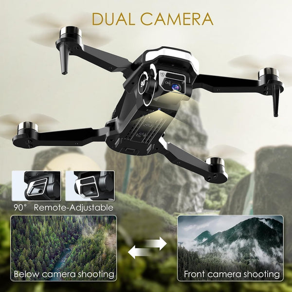 2650 ft Control Range Super Enduring Brushless Motor Drone with 84 Mins Super Long Flight Time, Drone with 4K HD Camera for Beginners, CHUBORY A77 WiFi Quadcopter, Follow Me, Auto Hover, 3 Batteries