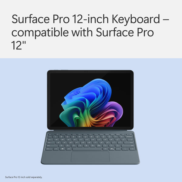 Microsoft Surface Pro Flex Keyboard with Slim Pen | Black | 2-in-1 Alcantara® Keyboard for Surface Pro Windows 11 Copilot+ PC