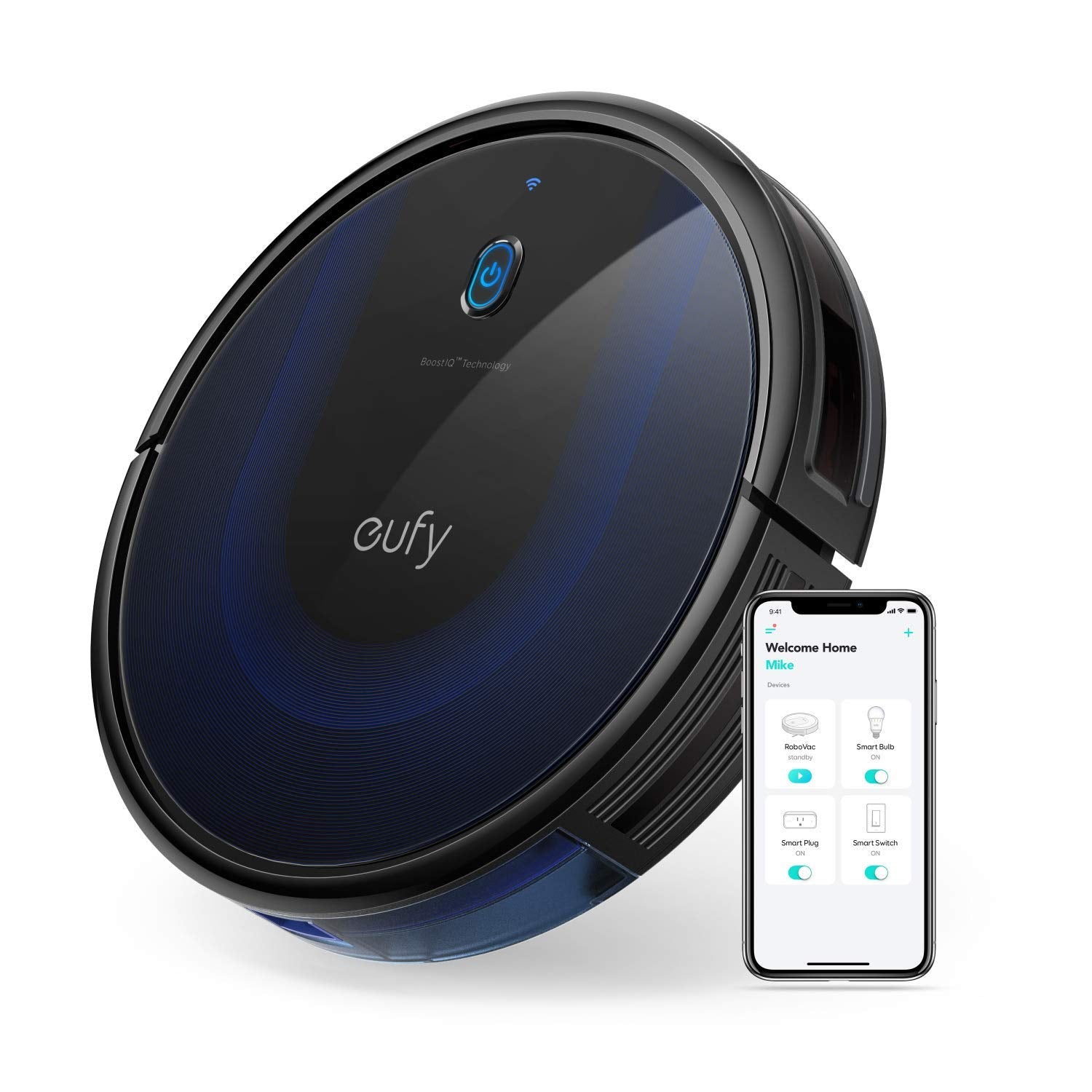eufy Omni S1,Robot Vacuum Cleaner with Mop, Incredible Suction, All-in-One Station, Smart Obstacle Avoidance, Lift Mop, Wi-Fi, App, Alexa, Corner-to-Edge Deep Cleaning