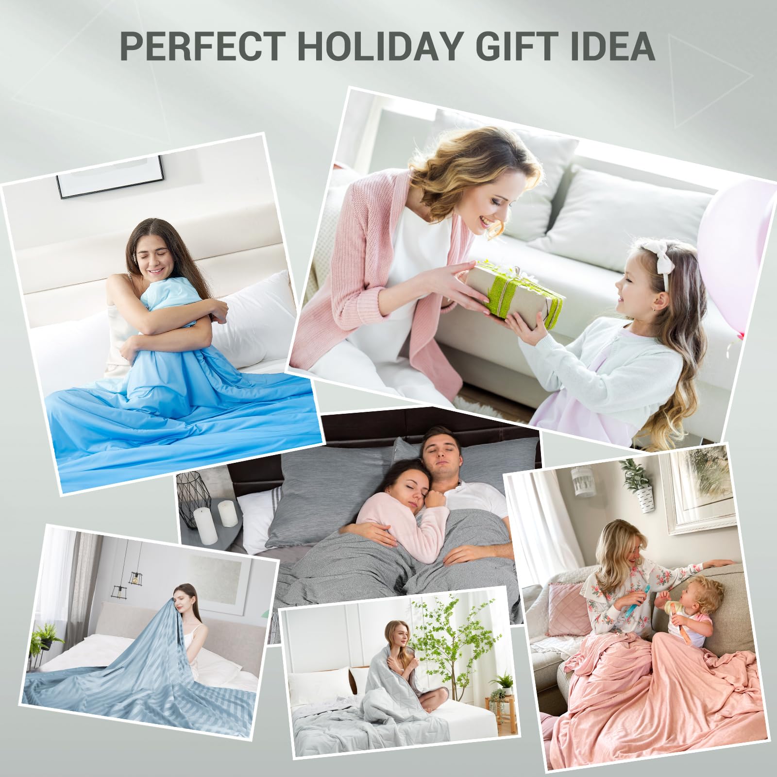 Elegear Cooling Blanket for Night Sweats, Q-Max 0.5 Arc-Chill Summer Cool Fiber Throw for Bed Sofa Chair Travel Adult Kids Hot Sleeper, Comfort, Lightweight, Twin/Double, 150x200cm, Gray