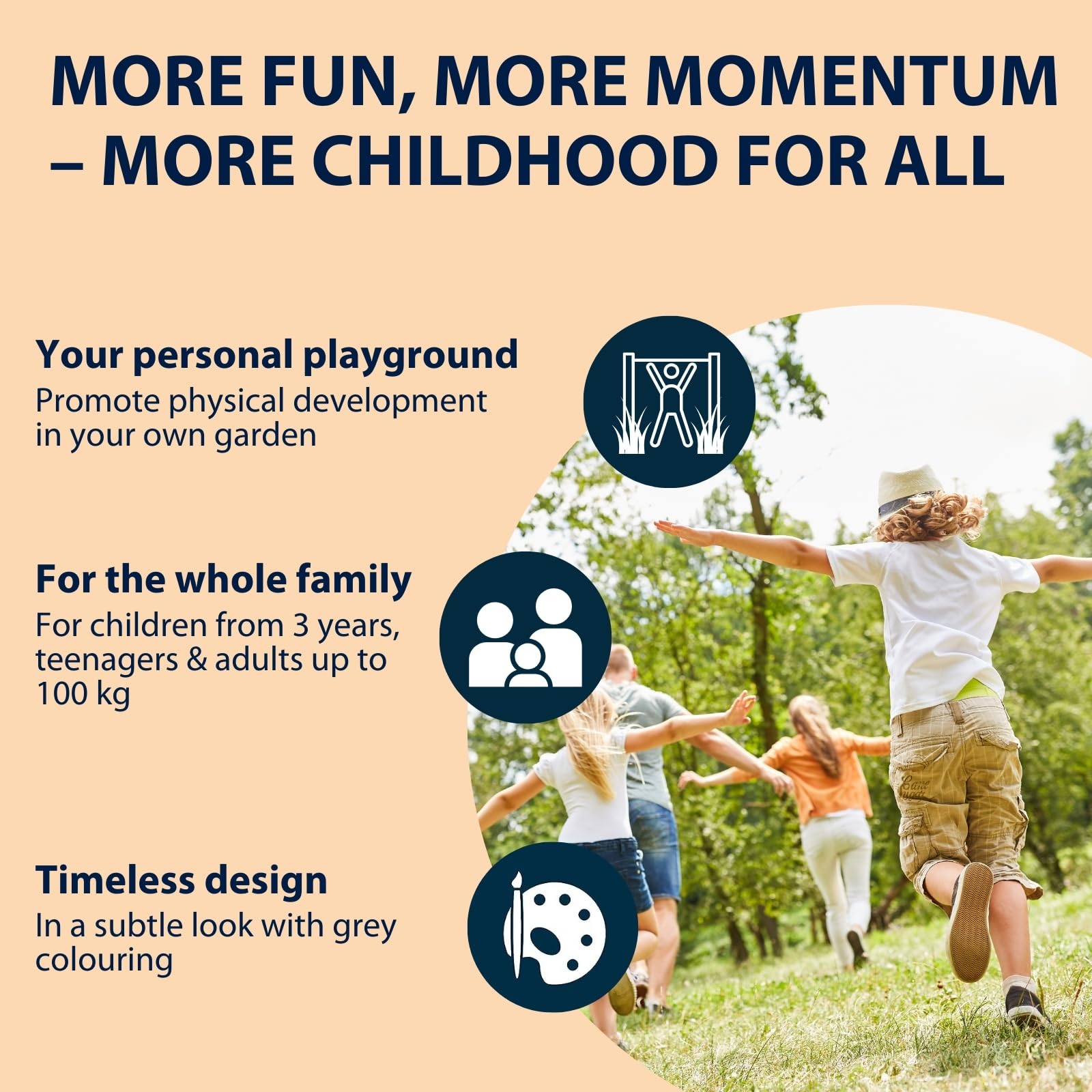 HUDORA Gymnastics Bar Fabian Standard/Pro - Single/double gymnastics bar for children & adults - 4 level height-adjustable gymnastics bar - Sturdy