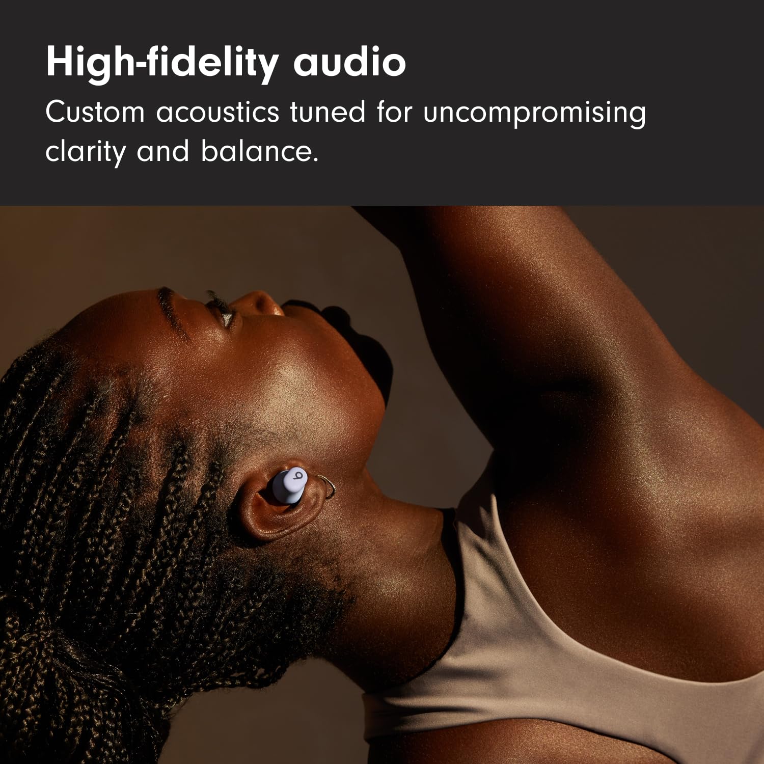 Beats Solo Buds — Wireless Bluetooth Earbuds | 18 Hours of Battery Life | Apple & Android Compatibility | Built-in Microphone - Matte Black