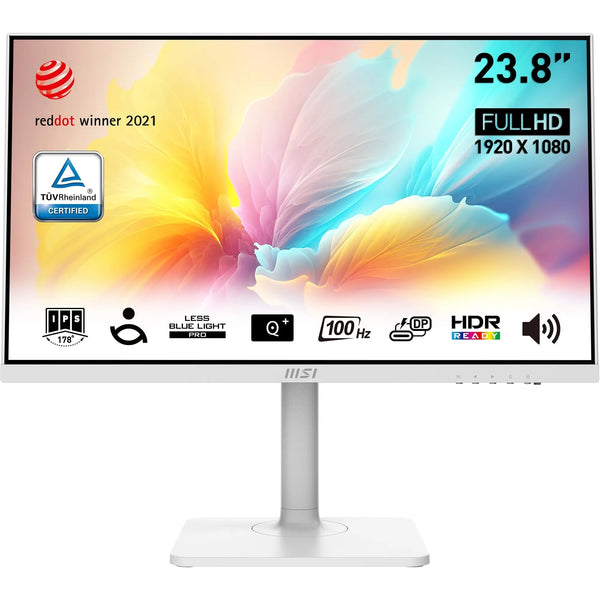 MSI PRO MP273QW E2 27 Inch WQHD Office Monitor - 2560 x 1440 IPS Panel, 100 Hz, Eye-Friendly Screen, Built-in Speakers, Tilt-Adjustable - HDMI 2.0b, DP (1.2a)