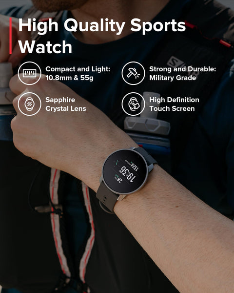 SUUNTO 9 Peak Pro GPS Sports Watch, Up to 30 Days Long Battery Life, Multisport Watch Training Workout, Advanced Health & Recovery Support, Wrist Heart-Rate Measurement