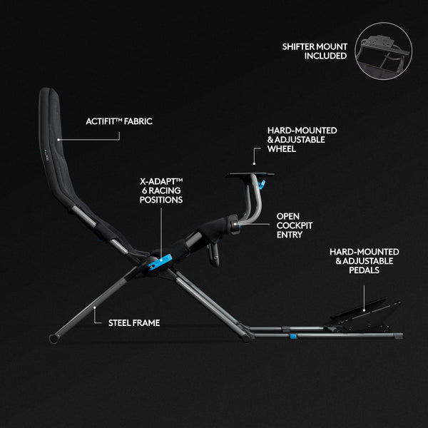 Logitech G G923 Racing Wheel and Pedals, TRUEFORCE up to 1000 Hz Force Feedback, Responsive Driving Design, Dual Clutch Launch Control, Genuine Leather Wheel Cover, for PS5, PS4, PC, Mac - Black