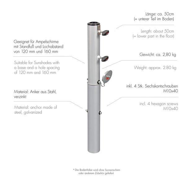 Doppler Deluxe Ground Sleeve up to 60 mm
