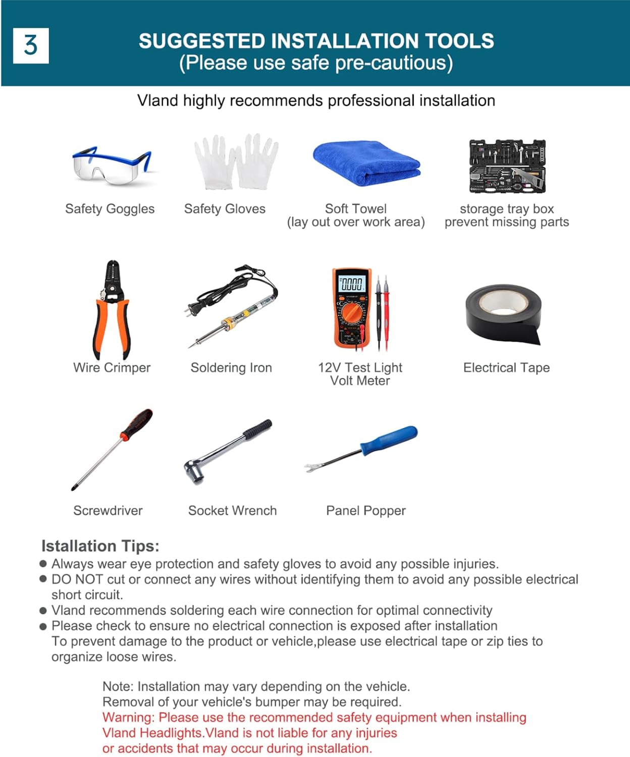 VLAND Compatible Rear Lights for J-eep Wrangler JL 2018-2023 4th Gen (Not Fit for 2018 Wrangler JK) Tail Light Set (Red)