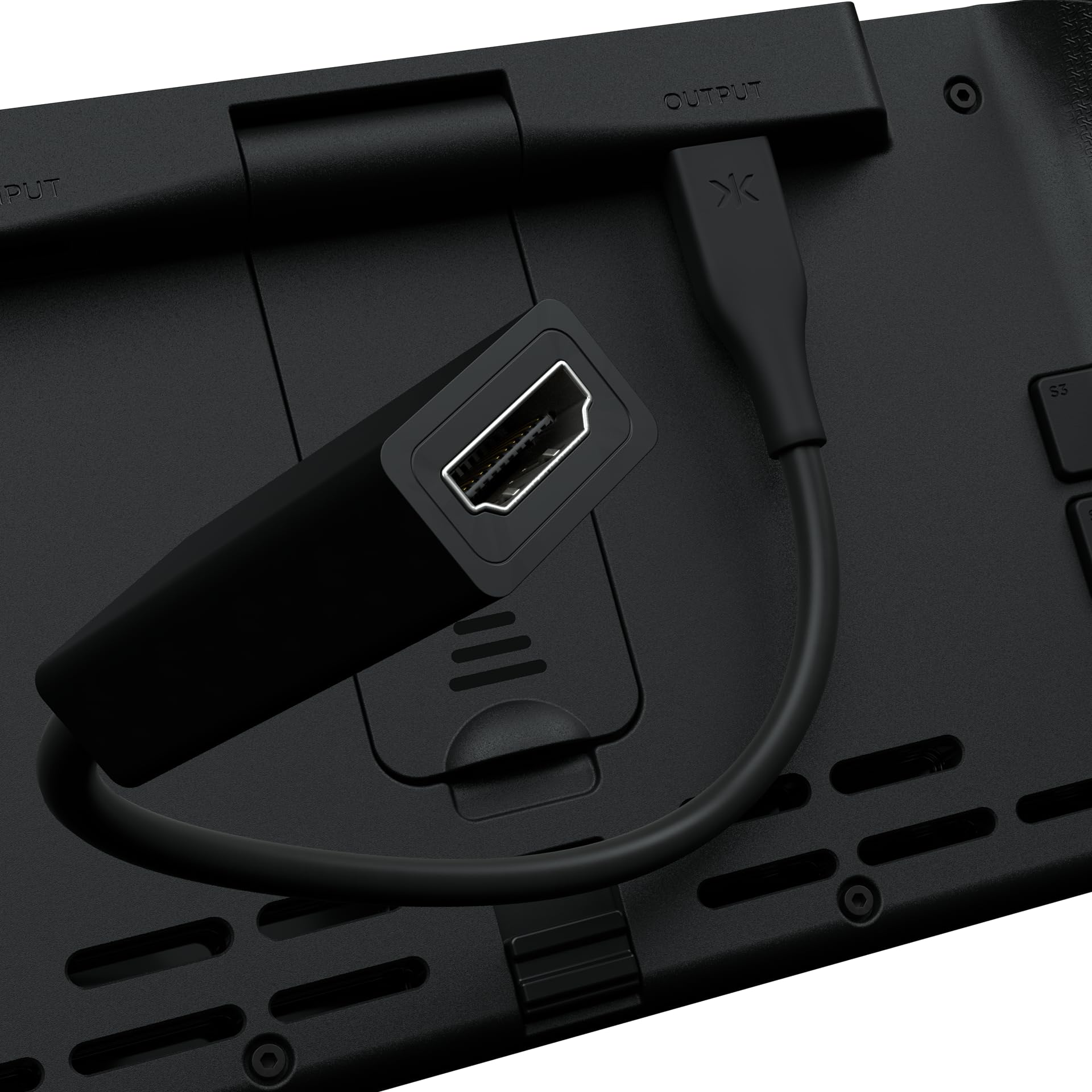 CRKD Nitro Deck+ Handheld Pro Controller for Nintendo Switch & OLED Model - TV Dockable - Programmable Sidekicks & Back Buttons - TruCollection System (Rocket League Gold Edition)