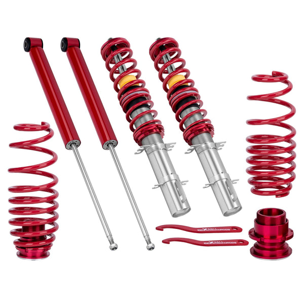 maXpeedingrods Coilovers for Golf Mk2 (19E) for Golf Mk3 (1H/1E) for Jetta Mk2 (19E) for Jetta/Vento Mk3 (1H)- Blue