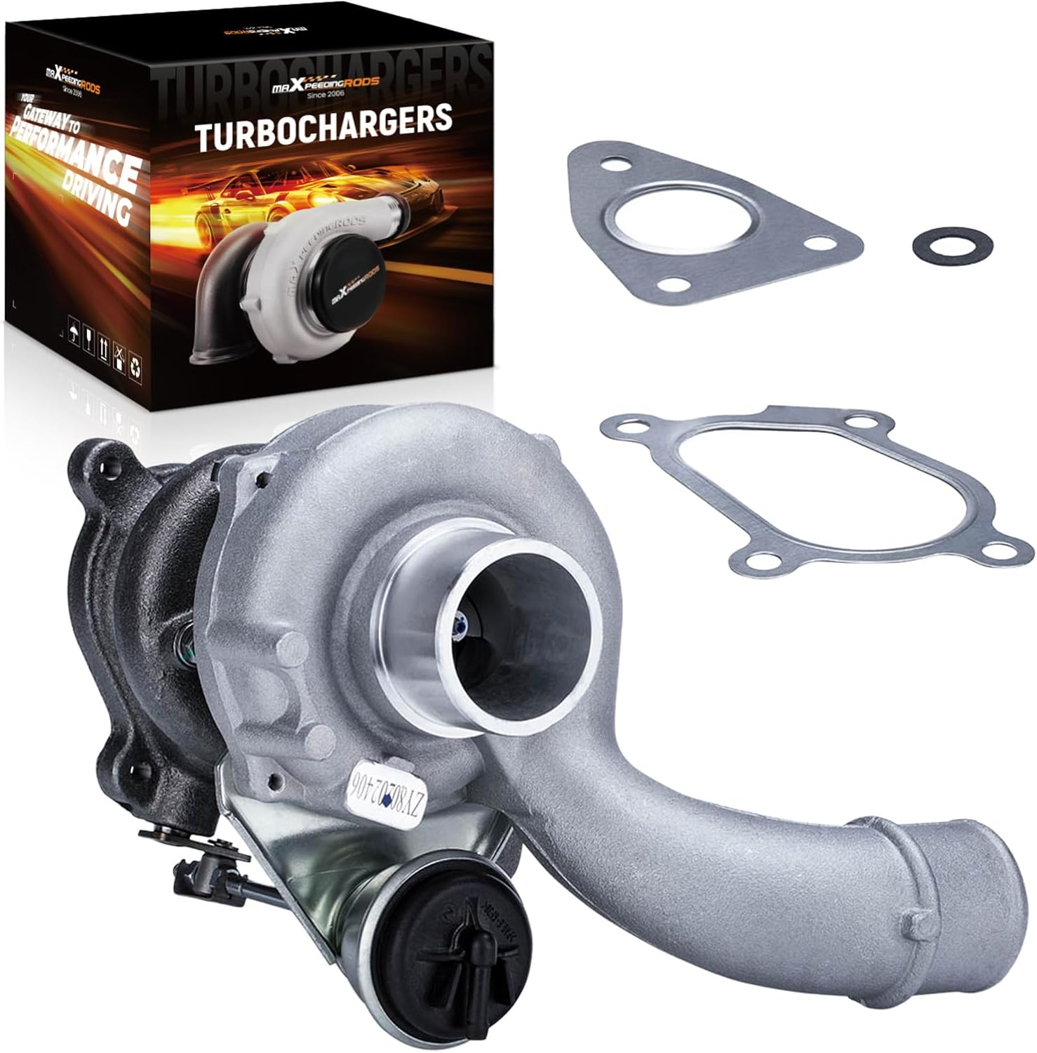 maXpeedingrods K03 Turbo Turbocharger for Renault Master MK2 for Vauxhall Movano 2.5DCI K03 53039700055 + gaskets