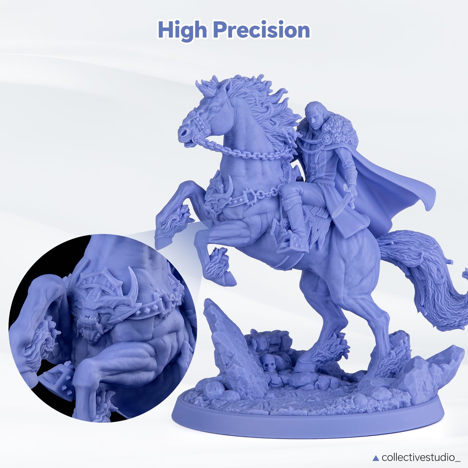 ELEGOO 8K 3D Printer Resin, Standard Photopolymer Resin 405nm UV-Curing Resin, Best for 8K/9K/12K/14K/16K LCD 3D Printer Space Grey 1000G