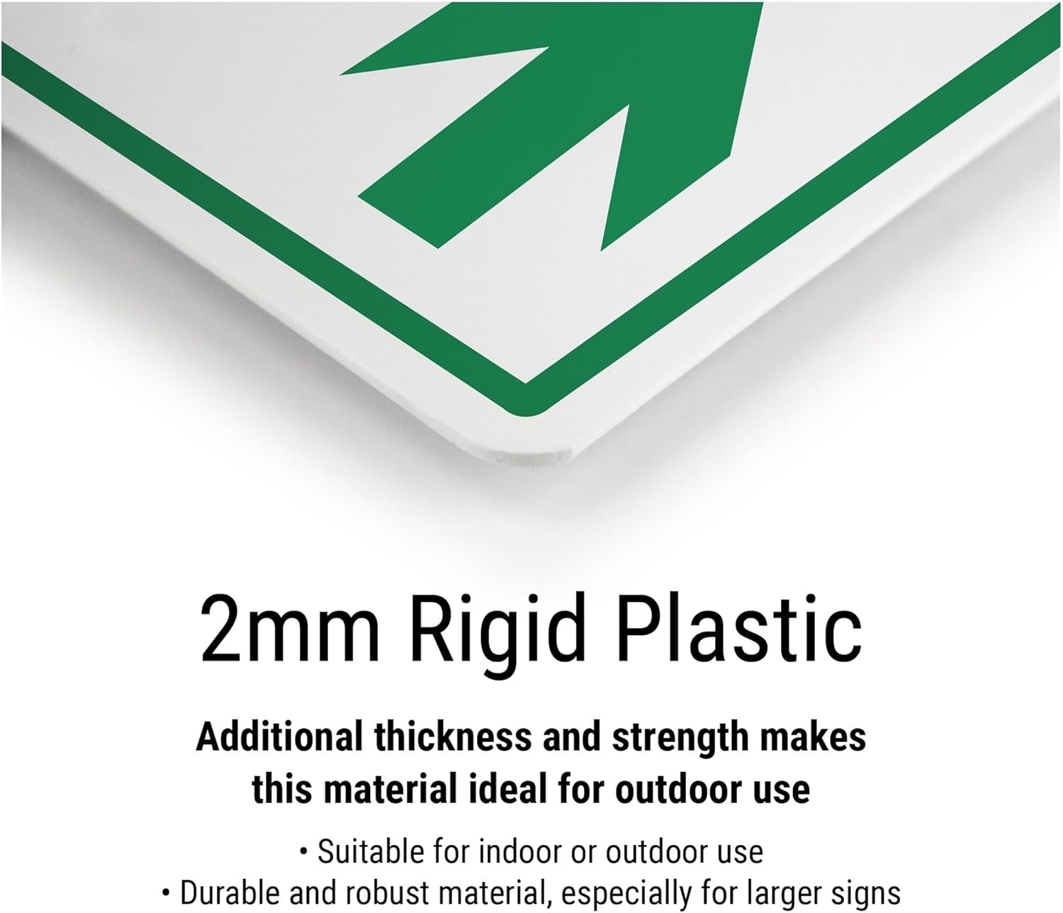 V Safety Caution Speed Ramps/Drive Slowly - Landscape 600 x 450 mm - 2mm Rigid Plastic Safety Sign