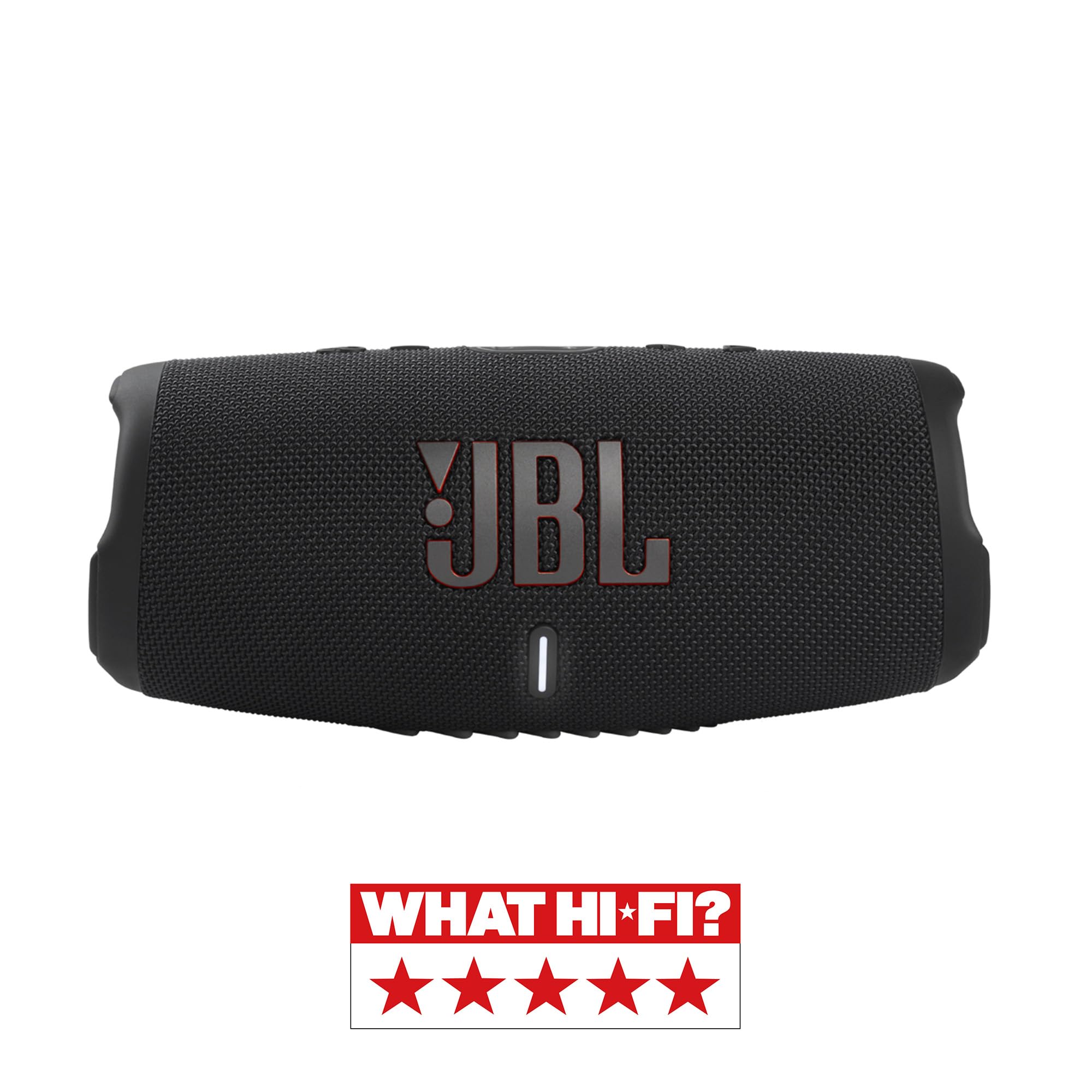 JBL Charge 5 Portable Bluetooth Speaker with Deep Bass, IP67 Waterproof and Dustproof, 20 Hours of Playtime, Built-In Powerbank, Black