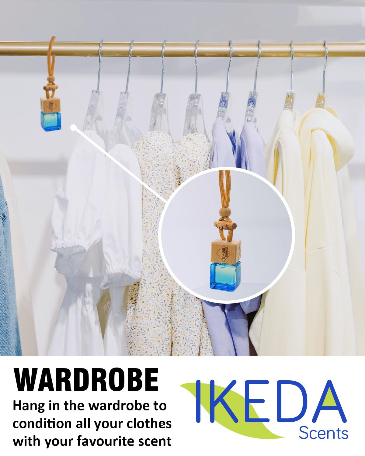 Car Air Fresheners for Men | Air Fresheners with Odour Eliminator Technology | Long Lasting Fragrance Car Accessories for Men | Strong Scents Perfume Diffusers (10ml Dark Night)