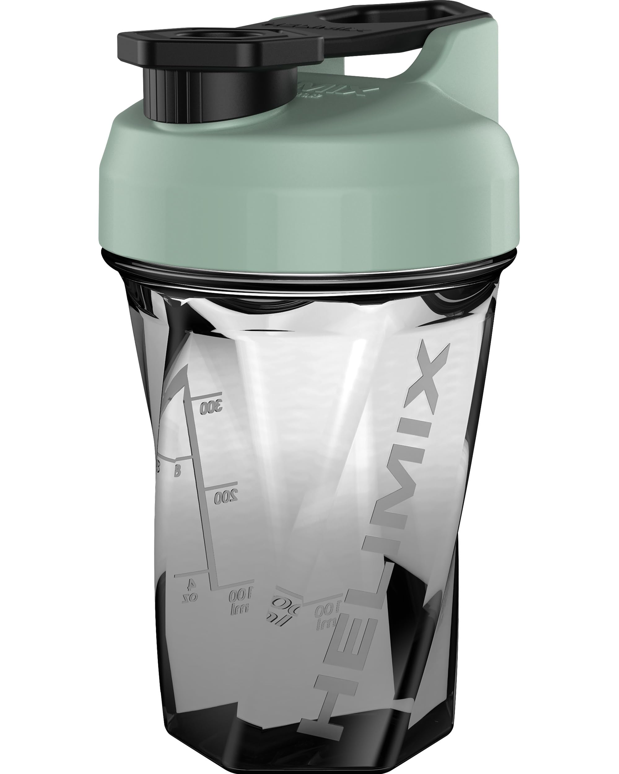 Helimix 2.0 Vortex Blender Shaker Bottle 828 ml - No Blending Ball or Whisk - USA Made - Portable Pre Workout Whey Protein Drink Cup - Mixes Cocktails Smoothies Shakes - Top Rack Safe