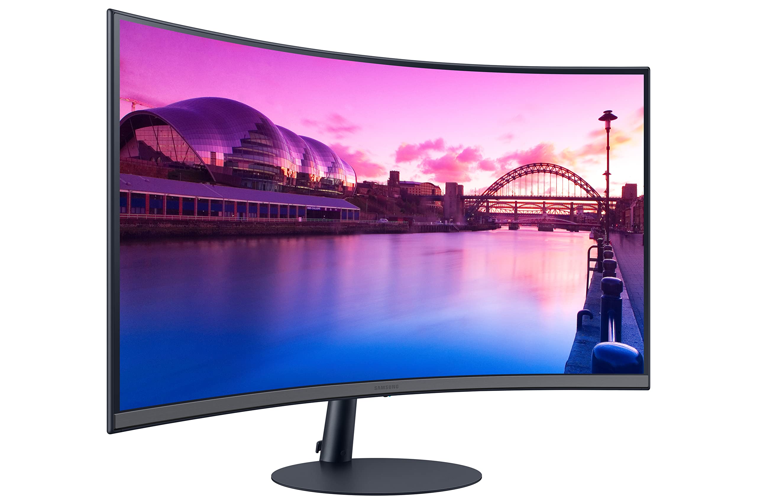 Samsung LS27C390EAUXXU 27" Curved FullHD 1080p Monitor with Speakers - 1920x1080, HDMI, Displayport, Freesync