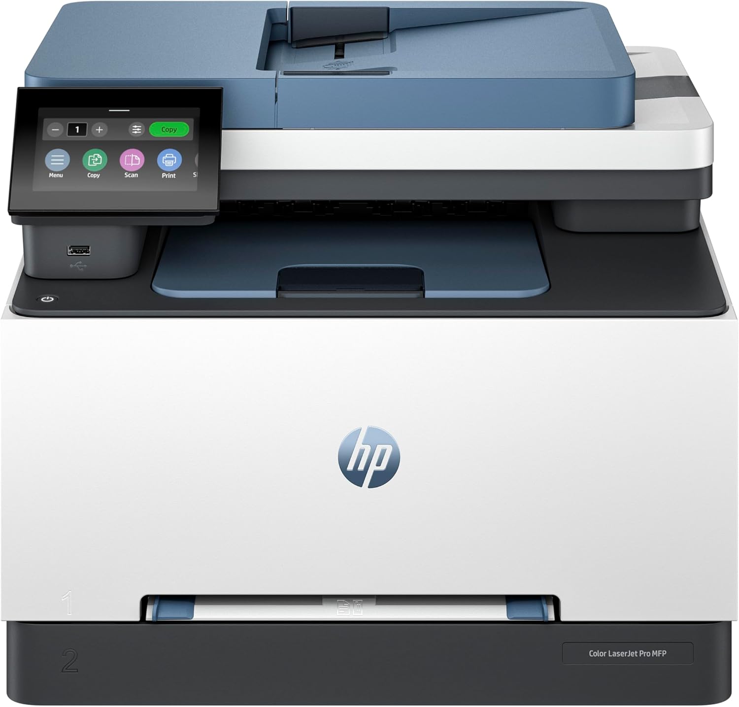 HP LaserJet Pro MFP 3302fdw Laser Printer | Colour | Printer for Small Medium Business | Print, Scan, Copy, Fax | Automatic document feeder | 2-Sided Printing | Wireless | Front USB port | Touchscreen