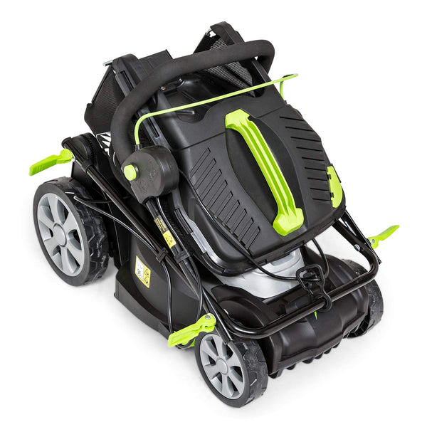 Murray Corded Electric Lawnmower 2-in-1 - Compact Lawn Mower 1200W/32cm with Grass Box 27L for Small Lawns - Ergonomic Soft Grip for Easy Grass Cutting, Overload Protection