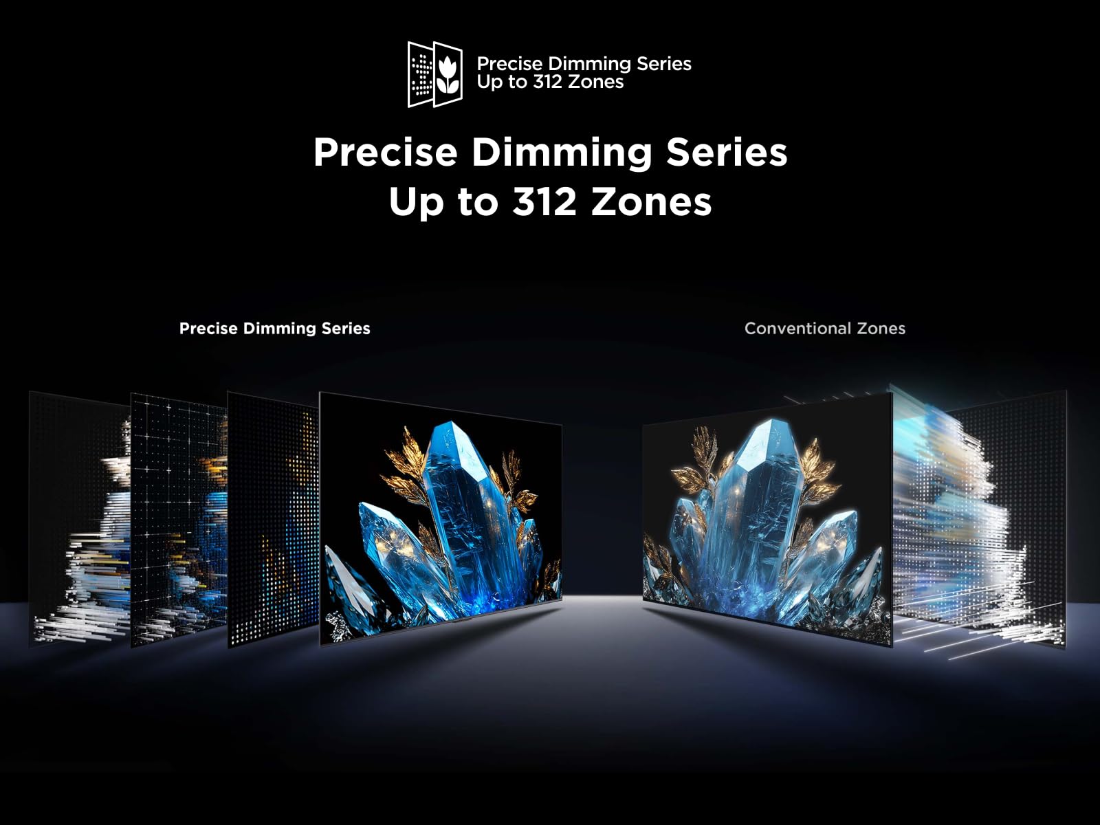 TCL 75Q6C-UK QD-Mini LED TV, 4K HDR Premium 1000nits, Smart TV Powered by Google TV (Dolby Vision IQ & Atmos, Onkyo 2.1 Sound System, 144Hz Motion Clarity Pro, 2025 New Model)