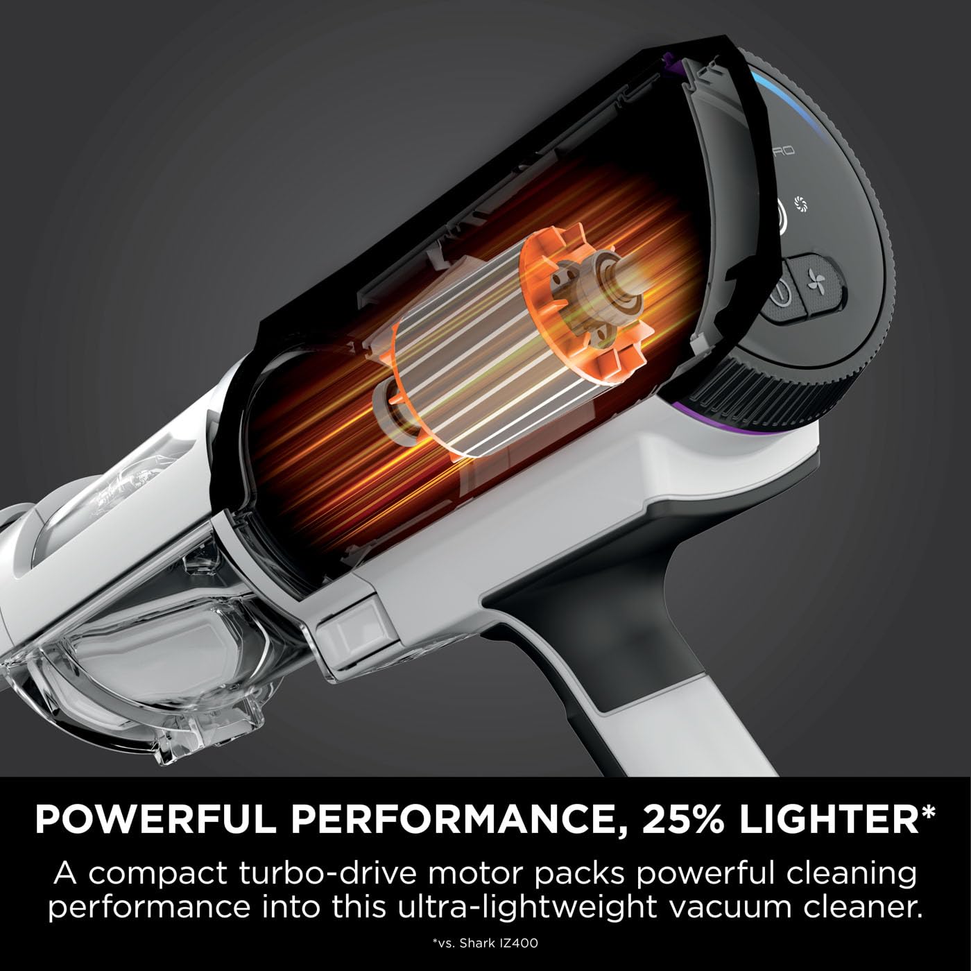 Shark PowerDetect Cordless Vacuum Cleaner, DuoClean Detect, Reverse Clean, Anti Hair Wrap Plus, Lightweight, 70 Min Runtime, Pet, Crevice & Multi-Surface Tools, Flexible, Handheld Mode, Grey IP1251UKT