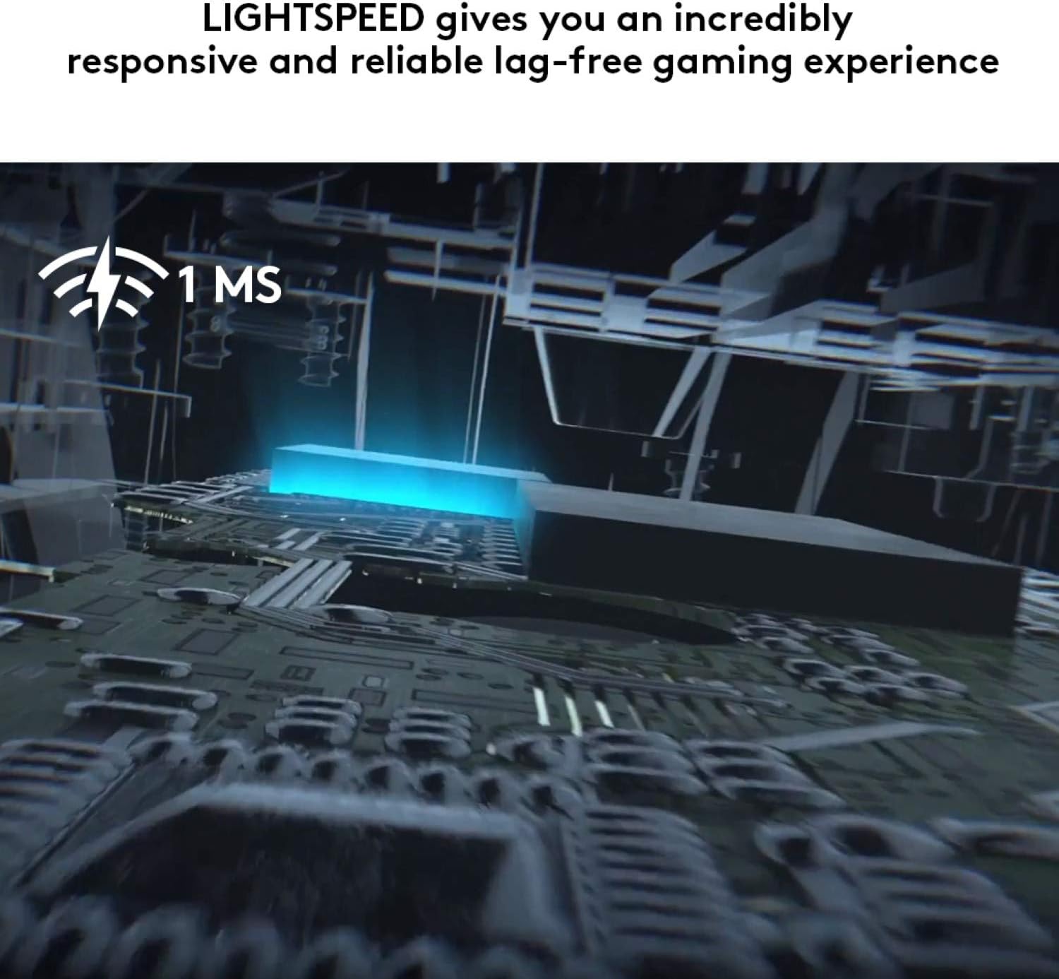 Logitech G305 LIGHTSPEED Wireless Gaming Mouse, HERO 12K Sensor, 12,000 DPI, Lightweight, 6 Programmable Buttons, 250h Battery Life, On-Board Memory, PC/Mac - White