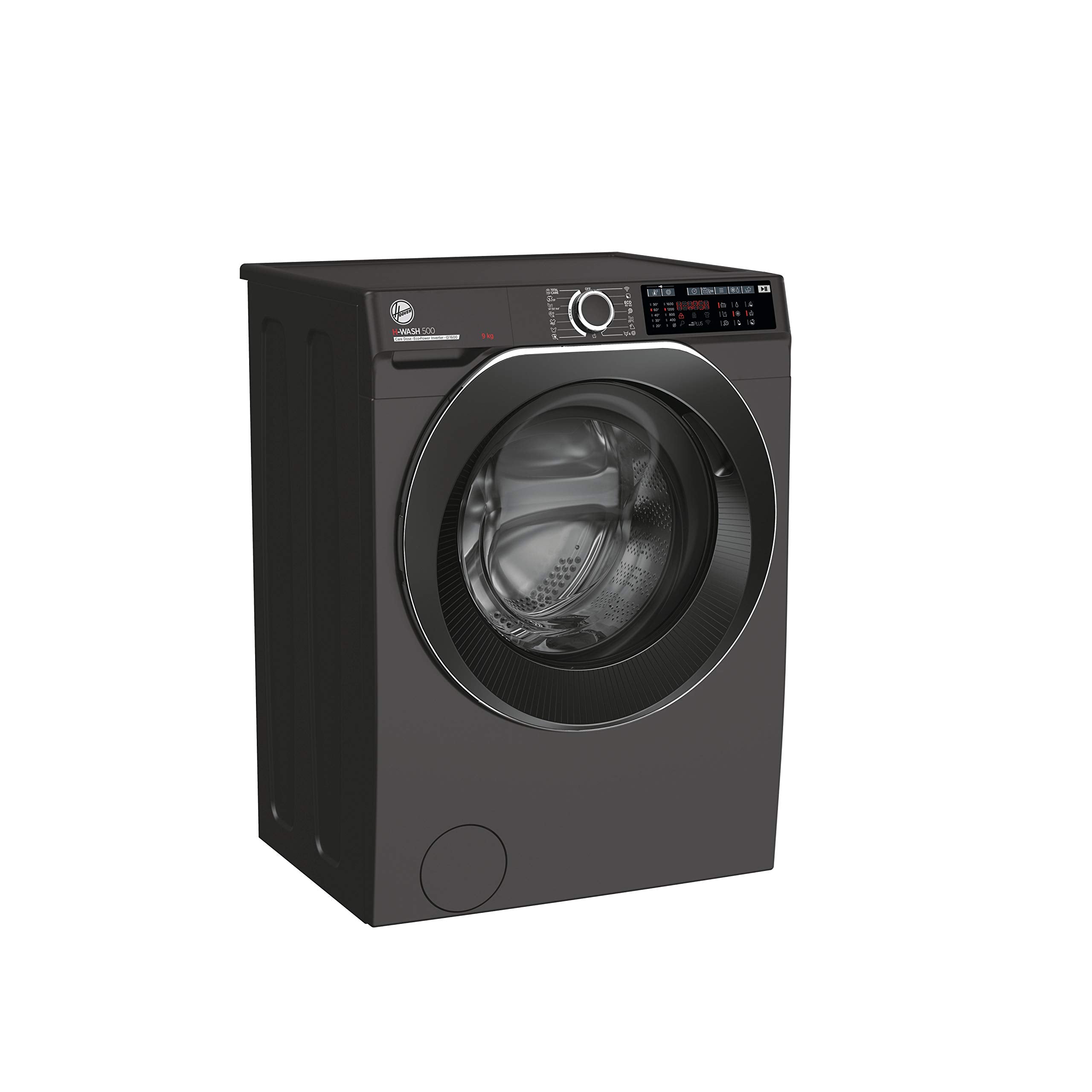 Hoover H-WASH 500 10kg Freestanding Washing Machine, 1400 RPM, A Rated, ECO‑Power Inverter Motor, hOn App, 60 Programmes, Care Dose, Power Care System, White, 60x59x85 cm ‑ HW 410AMC/1-80
