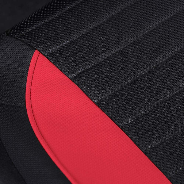 AUTOYOUTH Car Seat Covers Simple Bucket Style Universal Front Pair Fit for Car Truck SUV Van Seat Covers Car Seat Protector, Beige