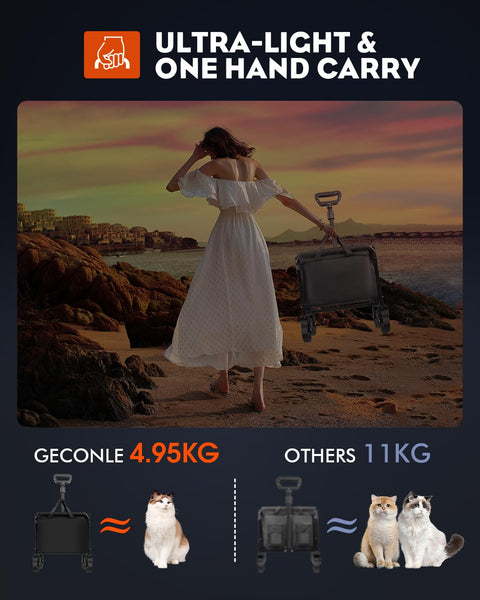 Festival Trolley Folding Trolley Cart with Wheels - Collapsible Foldable Shopping Wagons Carts with Drink Holders for Grocery Outdoor Sports Garden