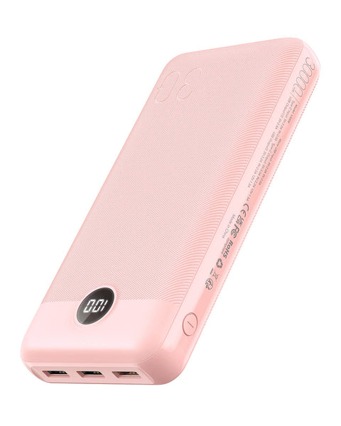 VEGER Power Bank Fast Charging,30000mAh Portable Charger PD 20W USB C Battery Pack with 4 Outputs & 2 Inputs Compatible with iPhone/iPad/Smartphones Tablet and More