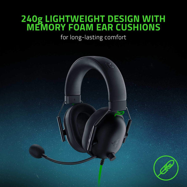 Razer BlackShark V2 Pro (2023) for PC - Premium Wireless E-Sports Headset (HyperClear Super Wideband Mic, TriForce Titanium 50 mm Driver, Bluetooth, Up to 70hrs Battery) White