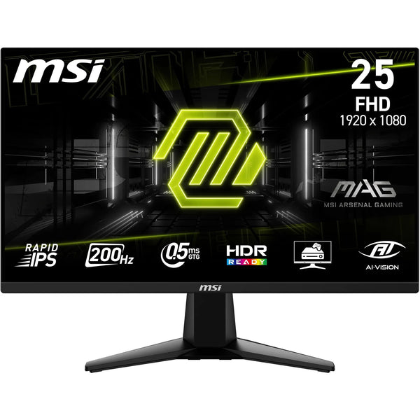 MSI G274F 27 Inch FHD Gaming Monitor - 1920 x 1080 Rapid IPS Panel, 180 Hz / 1ms, 134% sRGB Colour Gamut / G-SYNC Compatible- DP 1.2a, HDMI2.0 CEC