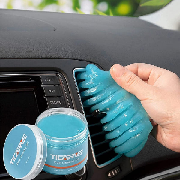 TICARVE Cleaning Gel for Car Cleaning putty Dust Cleaner Gel Car Slime Cleaner Auto Detailing Putty Car Interior Cleaner Keyboard Cleaner for Computer