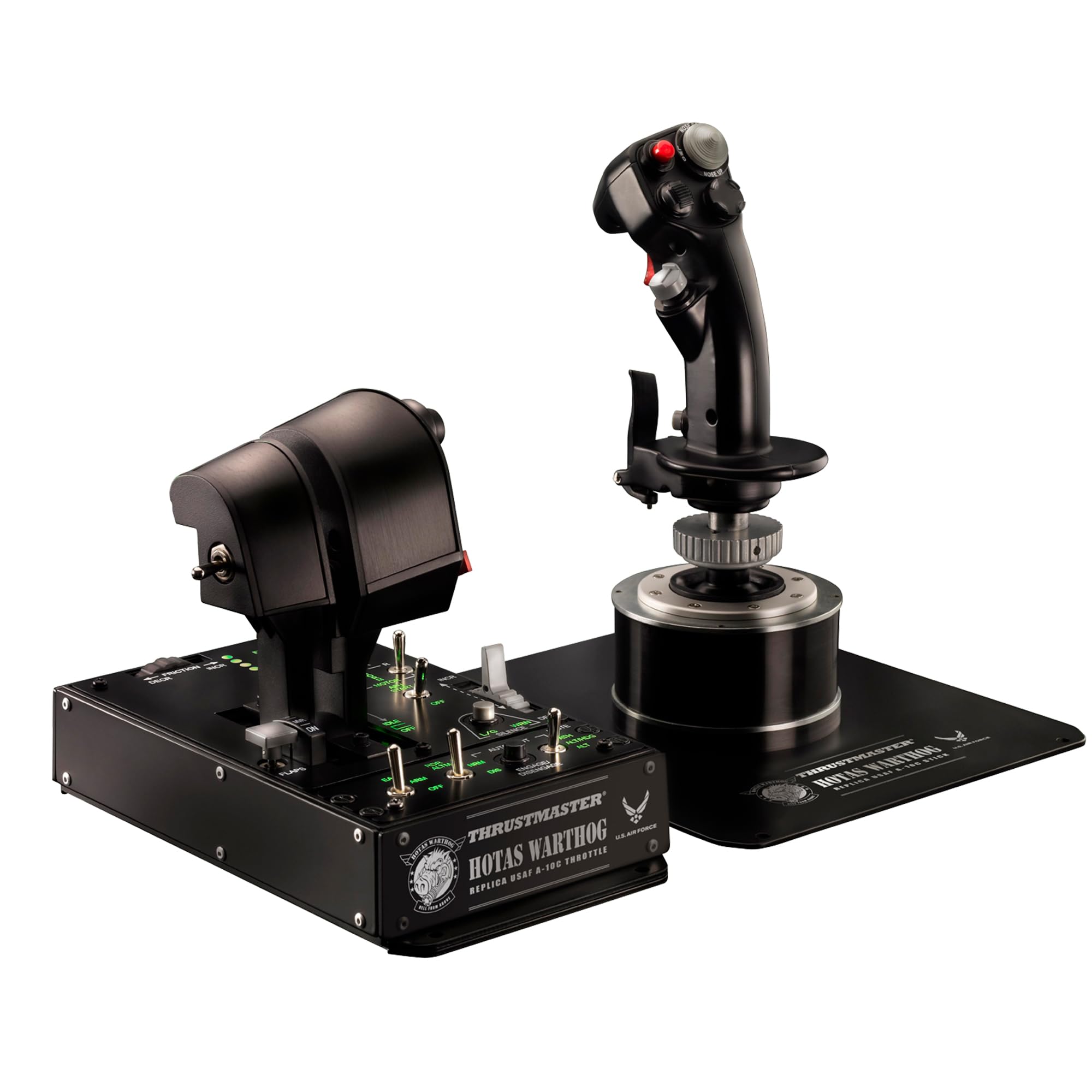 Thrustmaster Hotas Warthog Flightstick - High-Precision Joystick with H.E.A.R.T HallEffect AccuRate Technology for PC