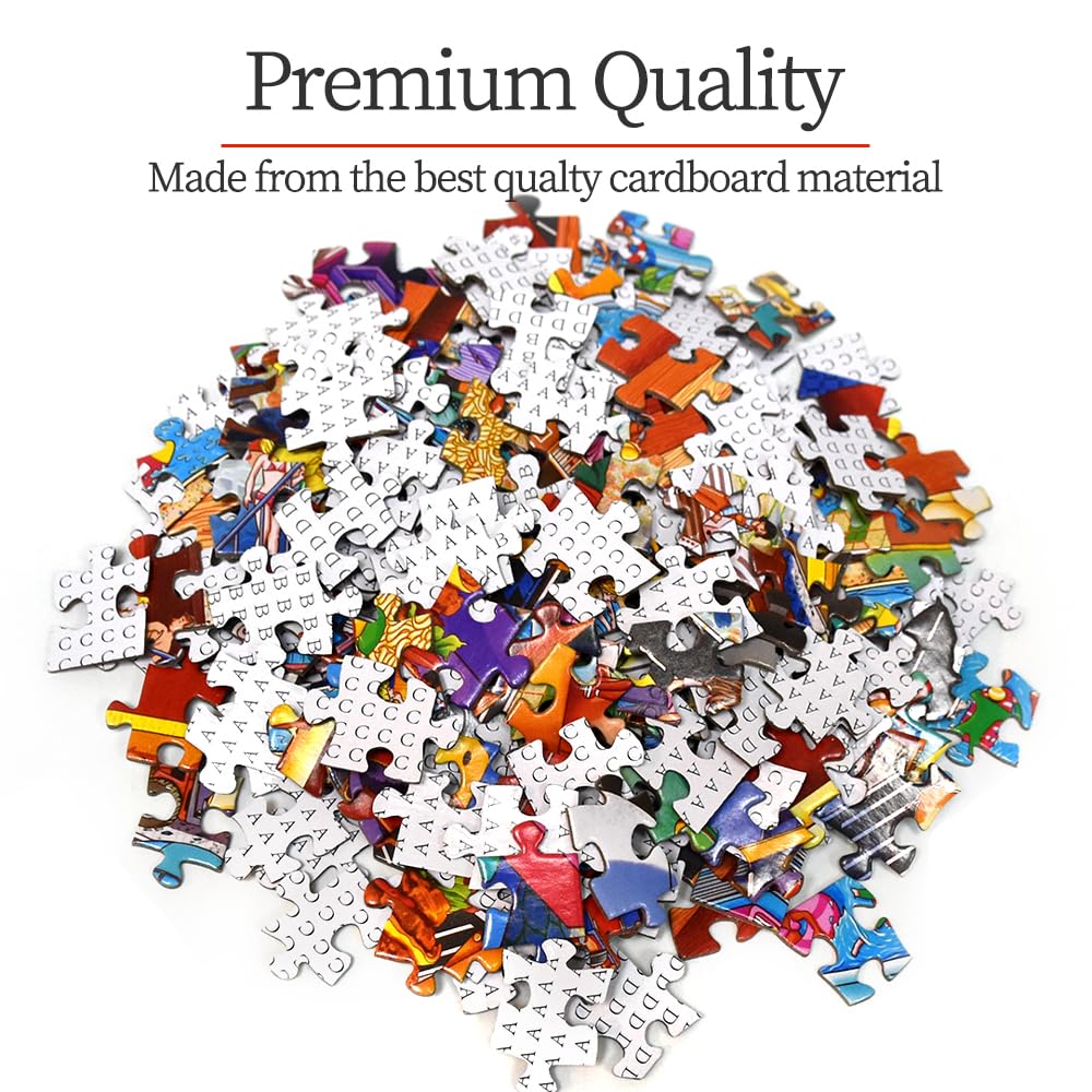 HUADADA Jigsaw Puzzles for Adults 1000 Piece Jigsaw Puzzles for Adults,JigsawPuzzle 1000 Pieces for Adults Challenging Puzzle Games ?Northern Lights in Norway