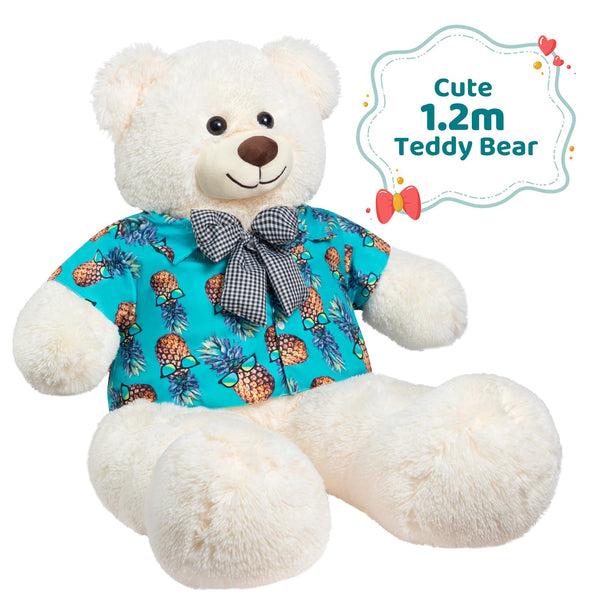 HollyHOME 150cm Giant Teddy Bear Stuffed Animal Large Soft Toys Plush Bear, Light Brown Age 3+