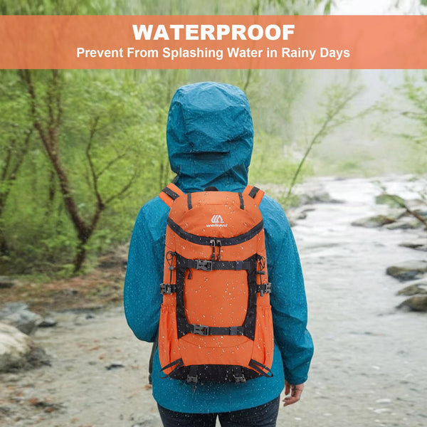 jianyana Hiking Backpack Waterproof 30L Foldable Rucksack Lightweight Camping Bag skiing climb mountains Camping Trekking Hiking Walking Cycling Climbing Outdoor Sports for Women Men