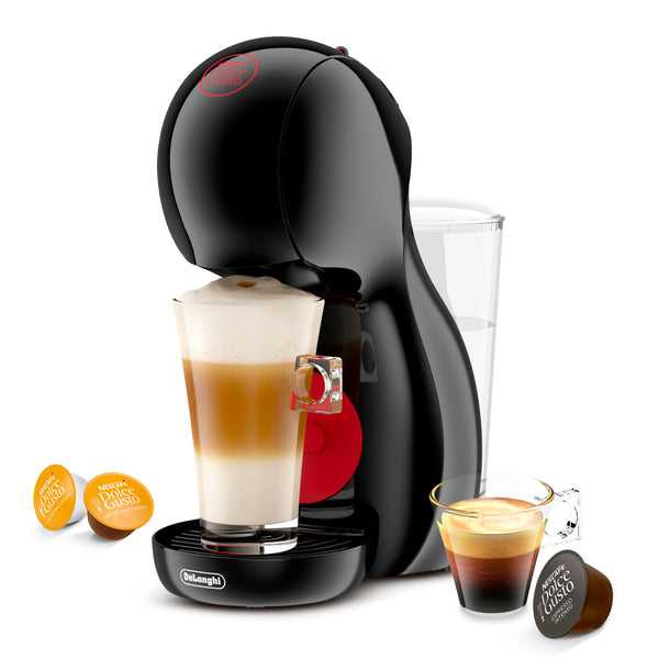 NESCAFÉ DOLCE GUSTO De'Longhi Piccolo XS Pod Capsule Coffee Machine, Espresso, Cappuccino and more, EDG210.WB, 0.8 litres, White and Black