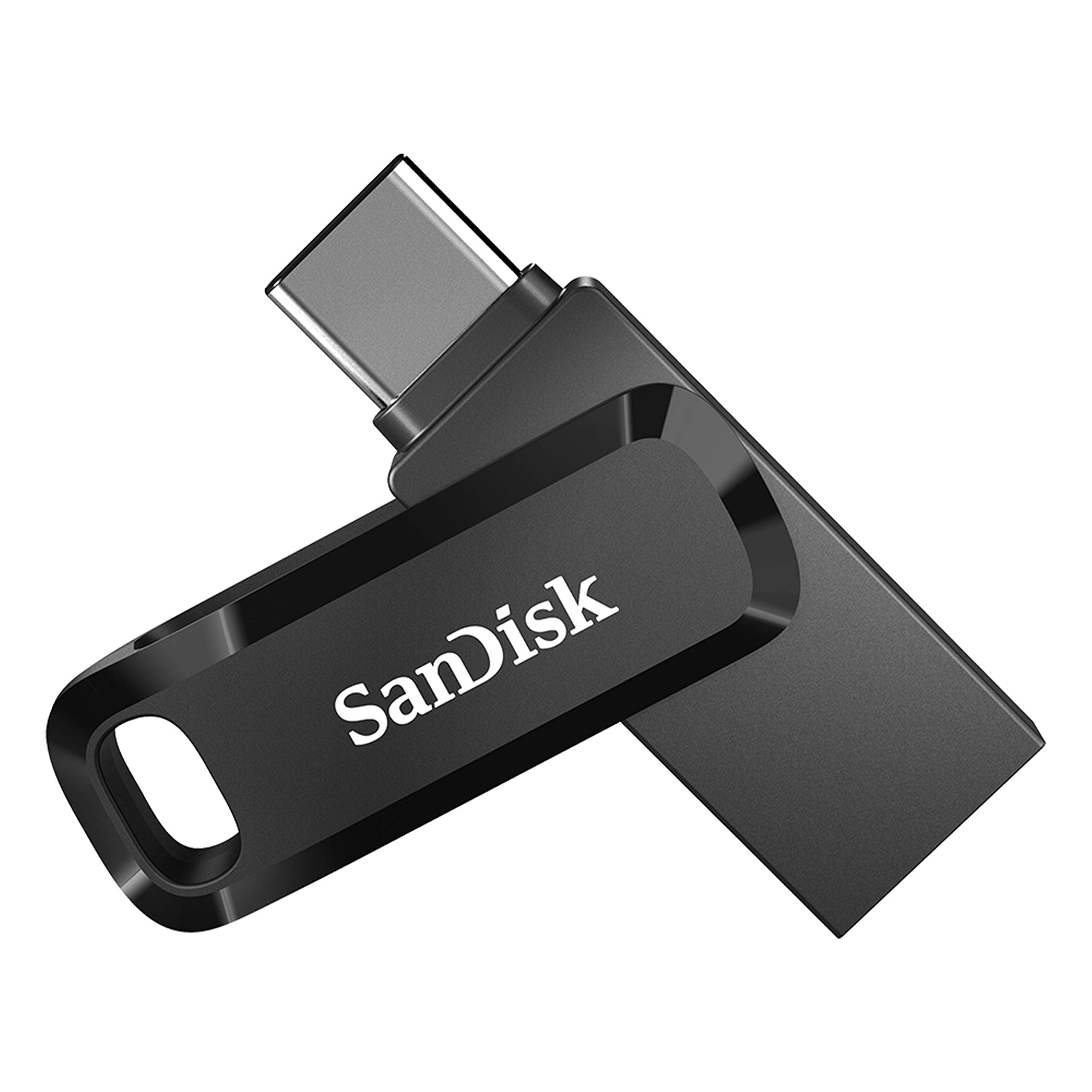 SanDisk Ultra Dual Drive USB flash drive 128 GB USB Type-A/USB Type-C 3.2 Gen 1 (3.1 Gen 1) Black, Silver
