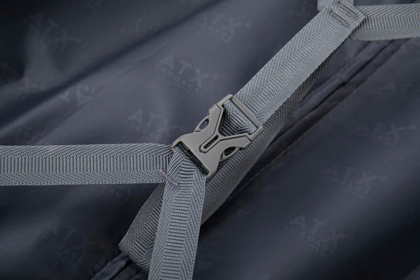 ATX Luggage Suitcase Large on 4 Dual Spinner Wheels Super Lightweight ABS Hard Shell Hold Check in with Built-in TSA Lock (Orange, 110 Liter)