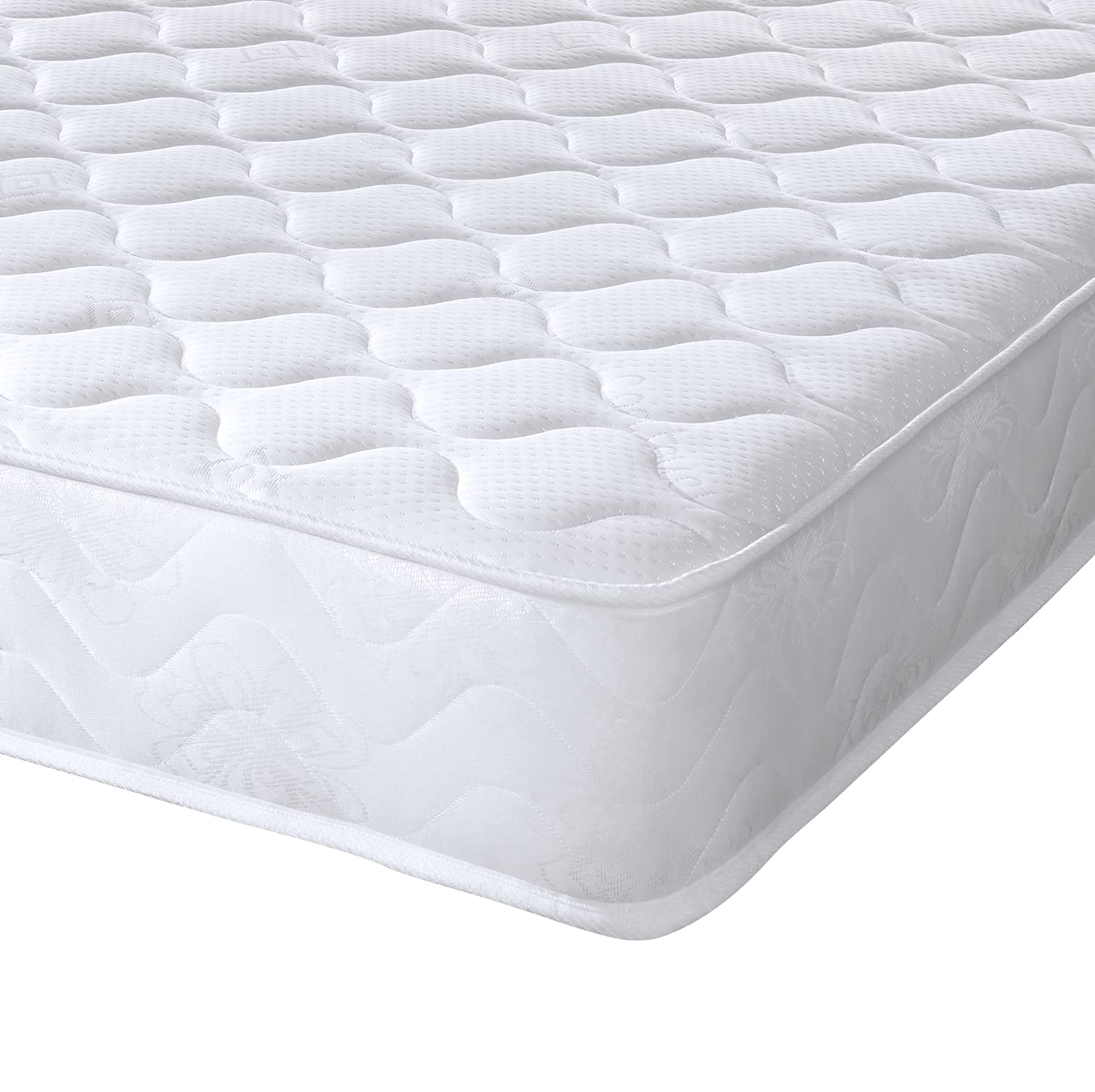 Extreme Comfort Flame Essentials Mattress | 2ft6 Shorty (75cm x 175cm) | Foam-Free Bonnell Spring | Plush Feel | Cooltouch Plus Sleep Surface | 18cm