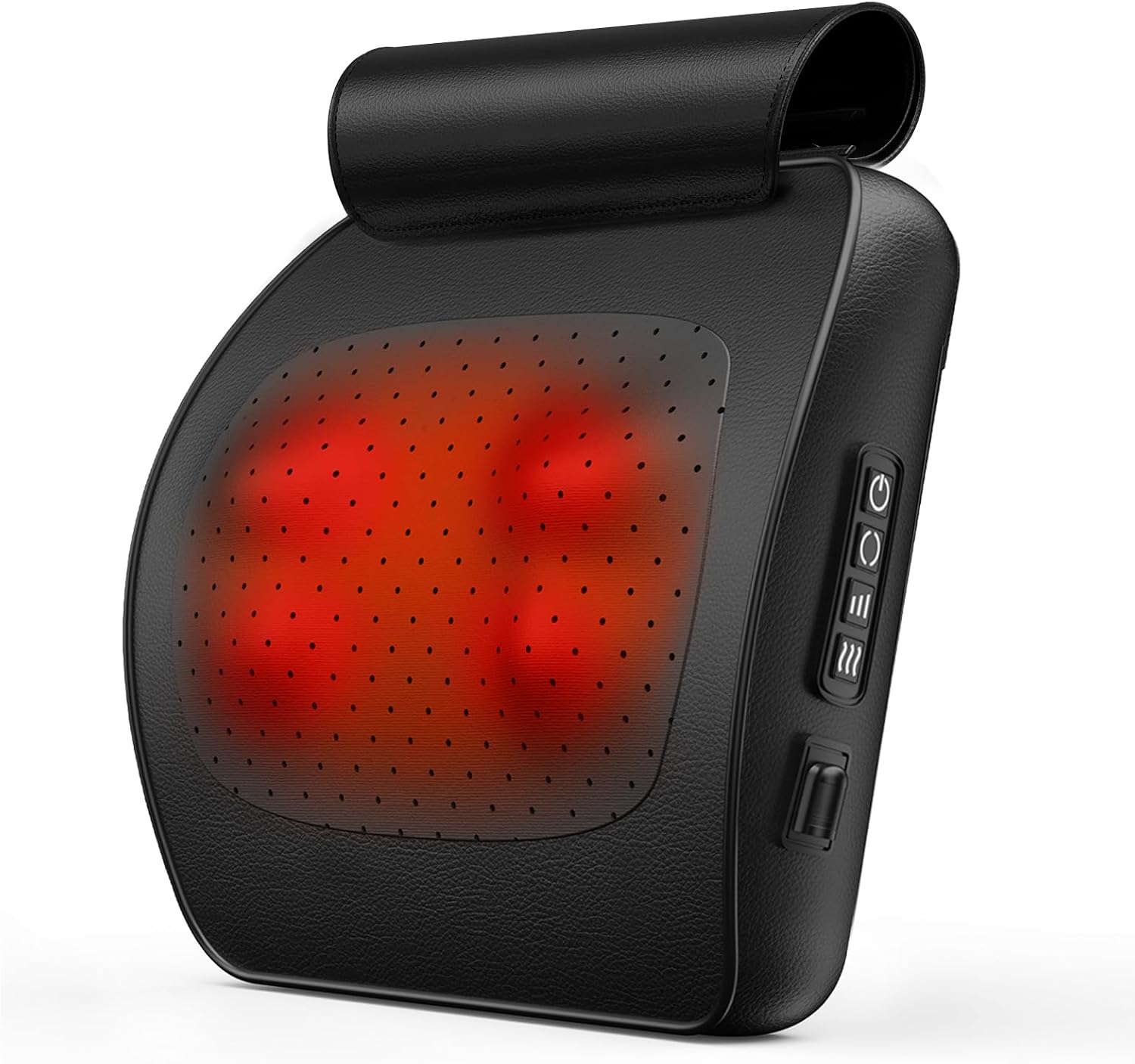 Back Massager, WERTYI Neck and Back Massager with Heat, Deep Tissue 3D Kneading Shiatsu Massage Pillow for Body, Shoulder, Foot and Leg, Christmas Gifts for Women and Men - Remote Control