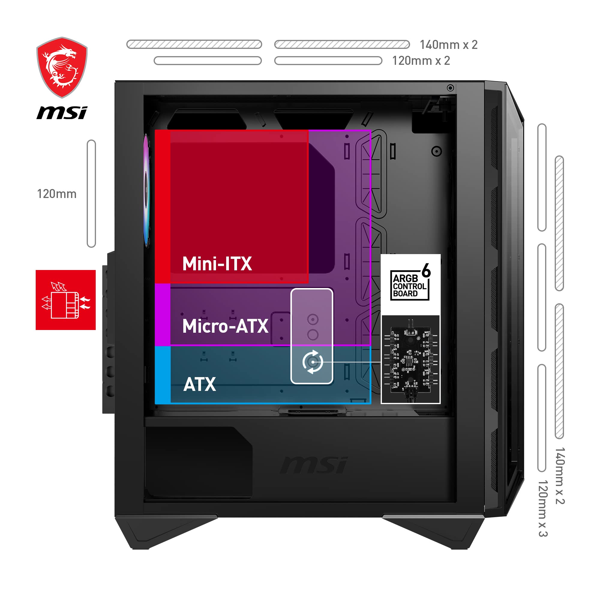 MPG VELOX 100P AIRFLOW