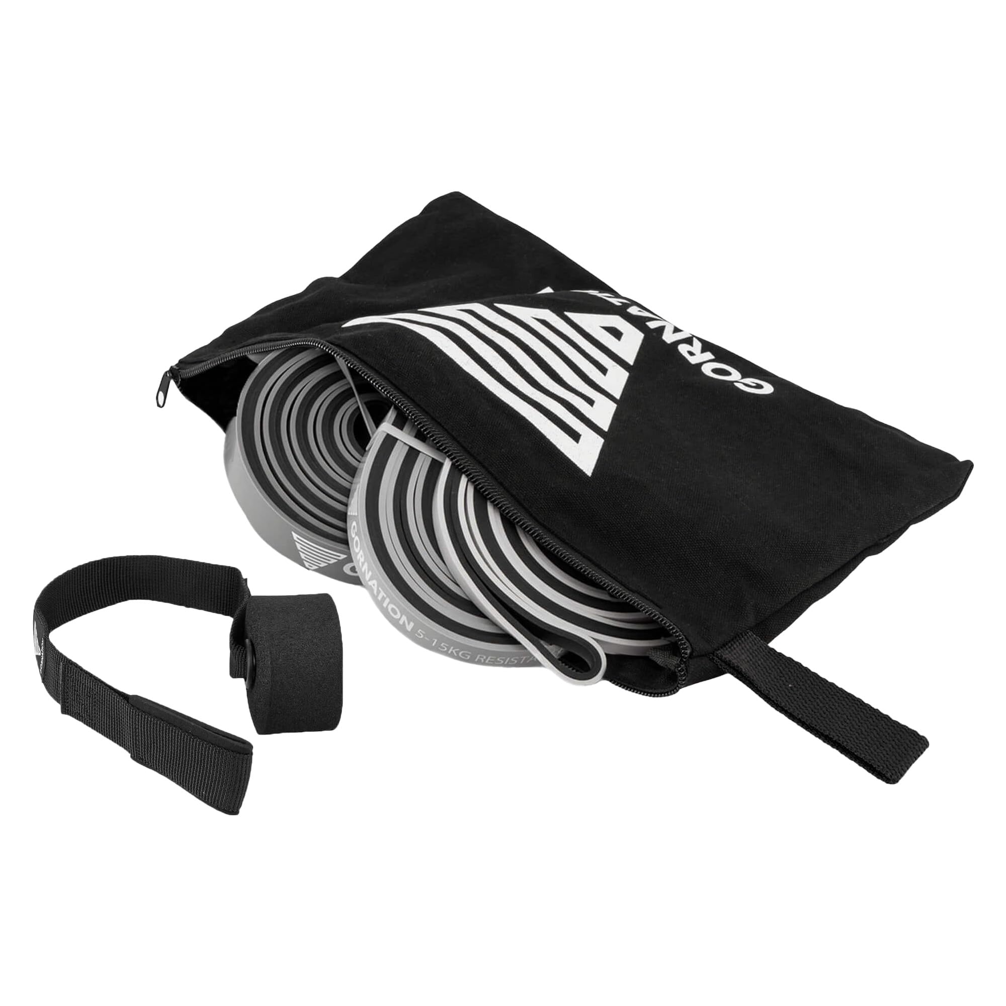 GORNATION Resistance Bands, Elastic Bands, Exersice Band, Pull Up Bands, Gymnastics Equipment for Home Workouts, Equipment for Fitness, Calisthenics &