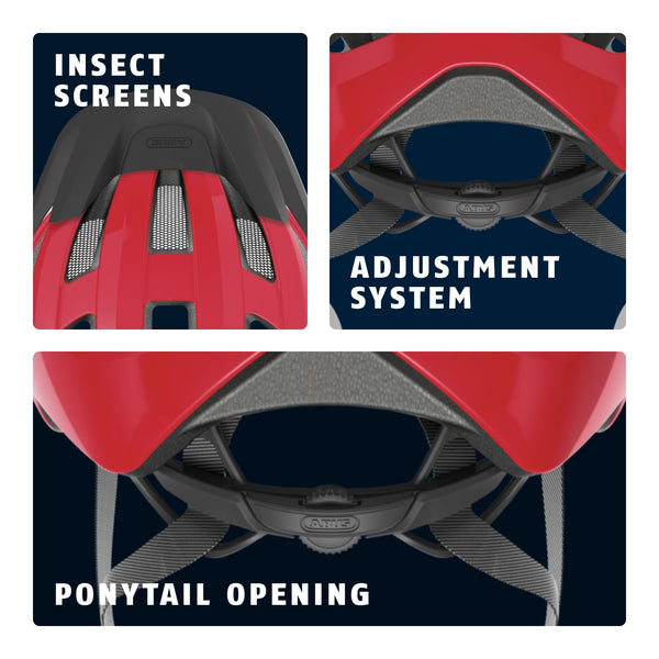 ABUS Macator Racing Bike Helmet - Sporty Bicycle Helmet for Beginners - for Women and Men