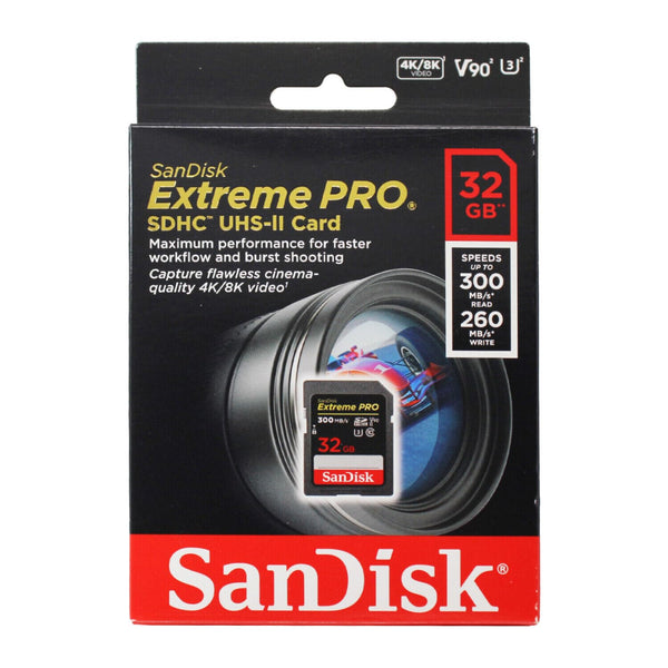 SanDisk 128GB Extreme PRO SDXC card, SD Card, V30 Memory Card, 4K UHD, up to 200 MB/s, SanDisk QuickFlow Technology, RescuePro Deluxe Data Recovery Software, UHS-I, Class 10, U3, V30