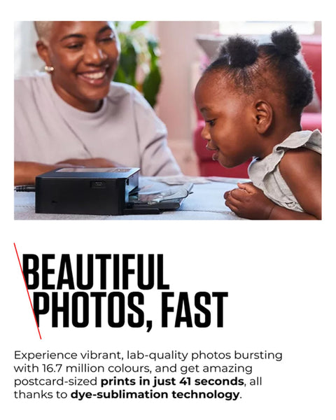 Canon SELPHY CP1500 Compact Photo Printer – Wireless Printing, Long-Lasting Prints, USB-C & SD Card Connectivity – Ideal for Scrapbooks & Photo Albums, White GB