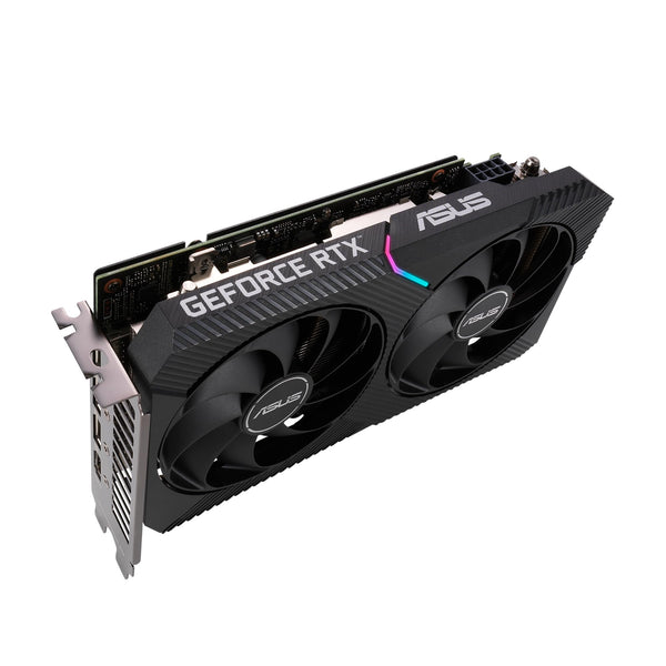 ASUS GeForce RTX 3050 6G DUAL OC Gaming Graphics Card - 1537MHz Boost Clock, GDDR6, PCIe Gen 4, DLSS 2, 3 x DP v1.4a, 1 x HDMI 2.1 (Supports 4K)