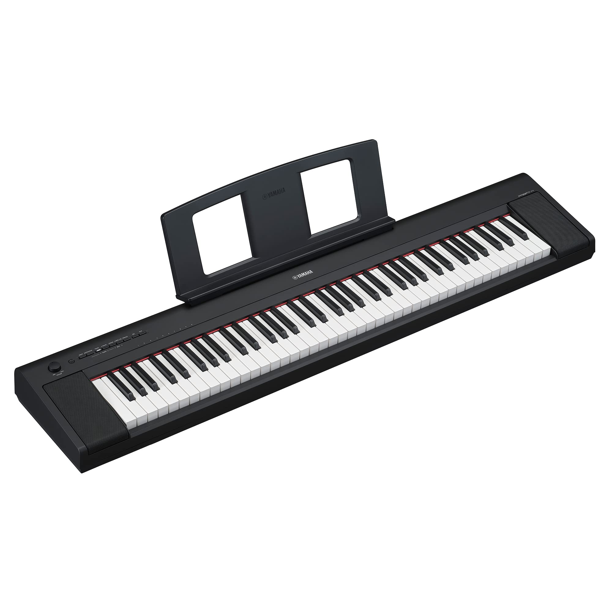 Yamaha NP-15 Piaggero Digital Keyboard with 61 Touch Sensitive Keys and 15 Instrumental Voices, Lightweight and Portable