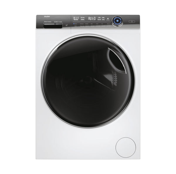 Haier I-Pro Series 7 Plus HWD100-BD14979NU1 Freestanding Washer Dryer, Max. cotton filling capacity 10 kg, 1400 RPM, Direct Motion Motor, Anti-Bacterial Treatment, White, 60x62x85 cm