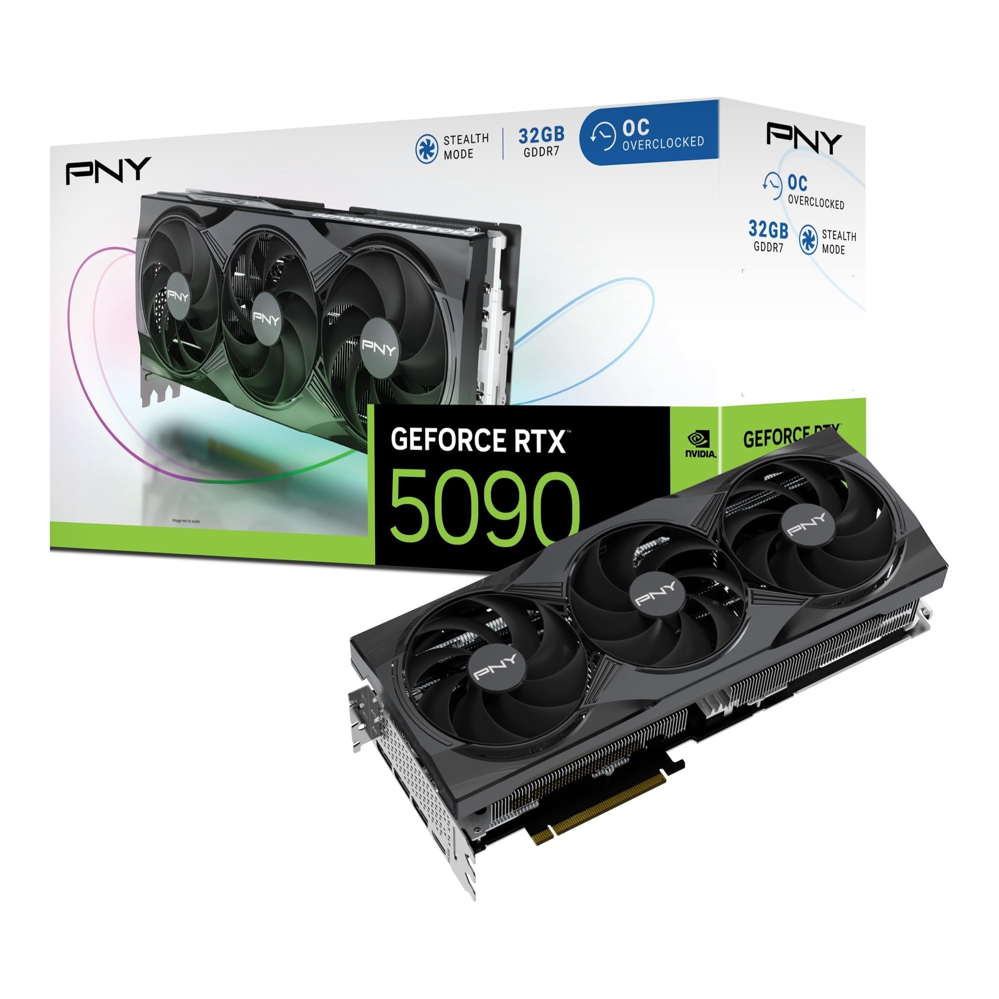 PNY GEFORCE RTX™ 5060 Ti 8GB ARGB Overclocked Triple Fan DLSS 4
